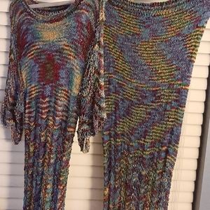 2 piece dress hand crocheted